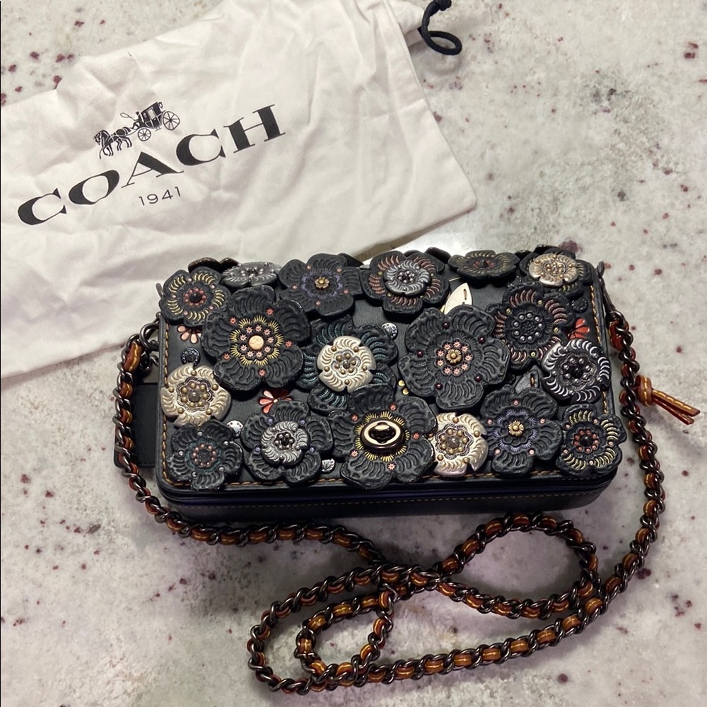Rare Coach Tea Rose Dinky